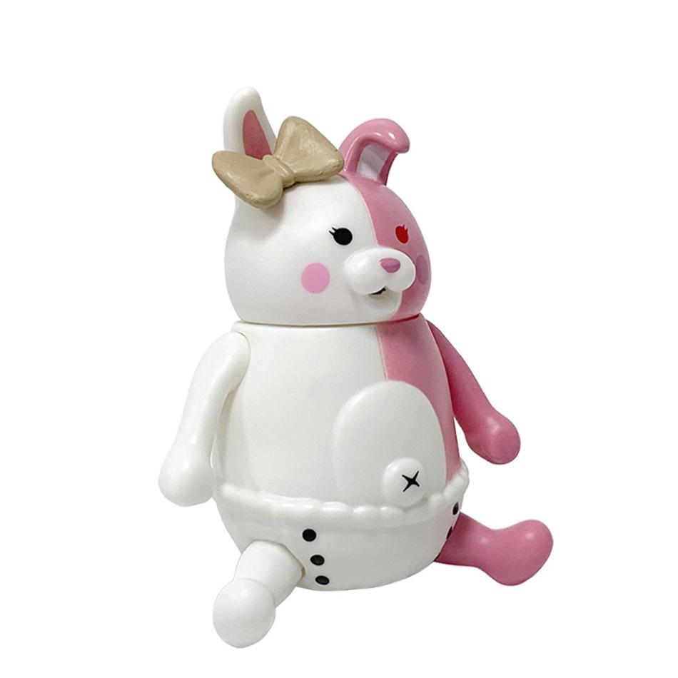 12,5 cm Anime Dangan Ronpa Super Danganronpa 2 Monokuma Schwarz-Weiß-Bär Plüschtier Spielzeug Bärenplüsch Stofftier Puppen Spielzeug