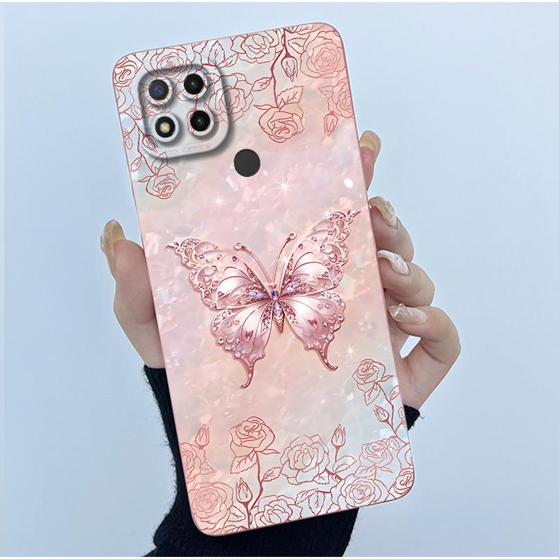 Fashion Simplicity Phone Case For Xiaomi Redmi 9C NFC Soft Liquid Silicone Fundas Redmi9C Redmi 9 C Camera Protection Cover Case