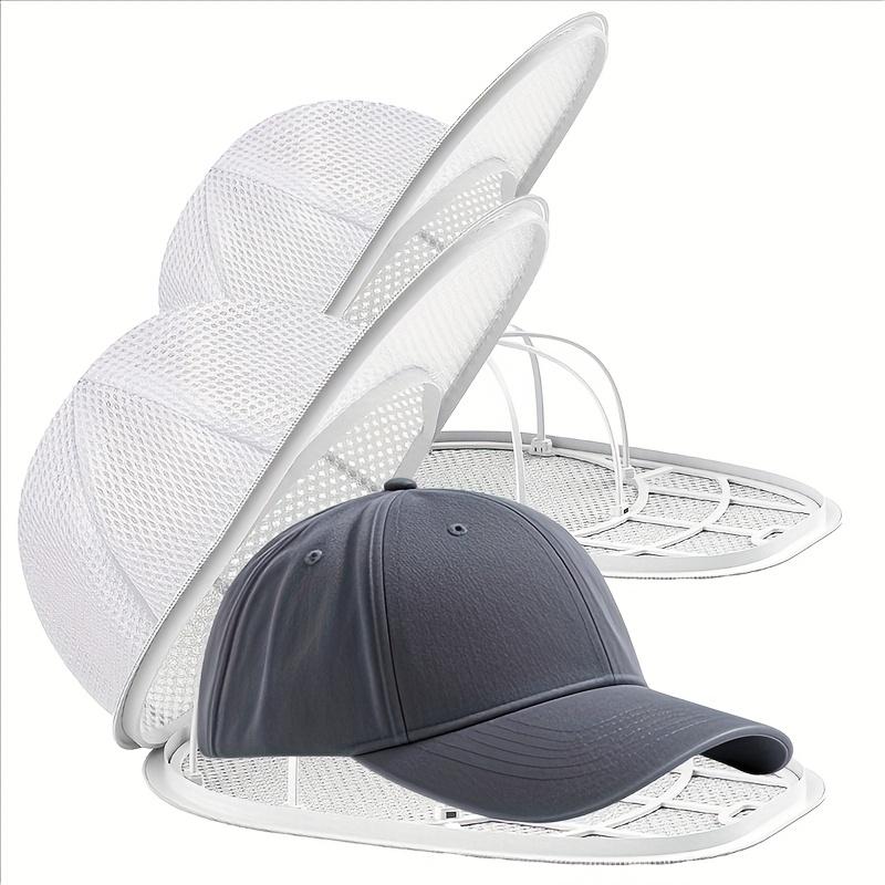 Hat Washer Cage - Washing Machine Safe Baseball Cap Cleaner with Inner Support,Anti-Deformation Washing Cage, Plastic Laundry Bag for Caps,Hats,Visors