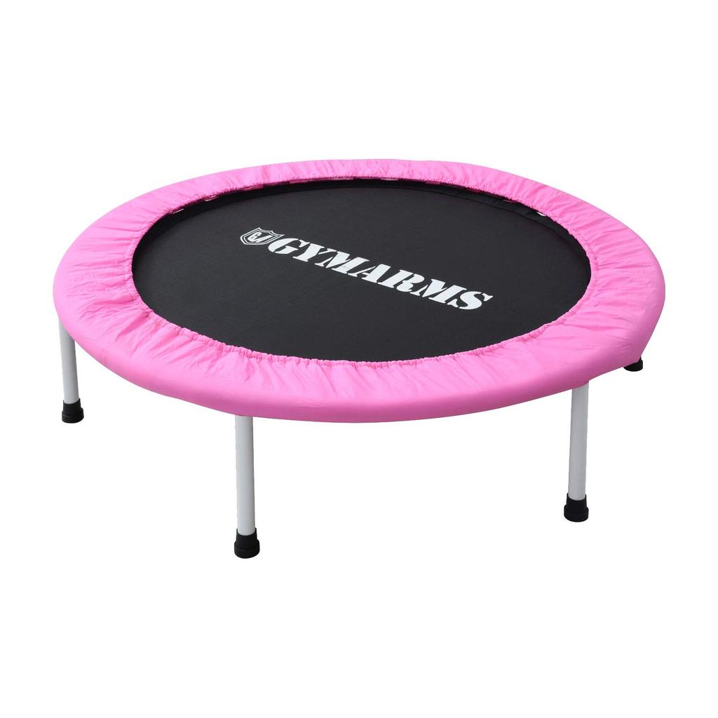 Yamazen Safety Rubber Band for Children and Home Pink Trampoline, 92cm, Type, Foldable, Quiet, Adults, Use, OTP-90(PK)