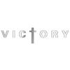 Oversized T Shirt Black Victory Cross Print Casual Streetwear Men's Top