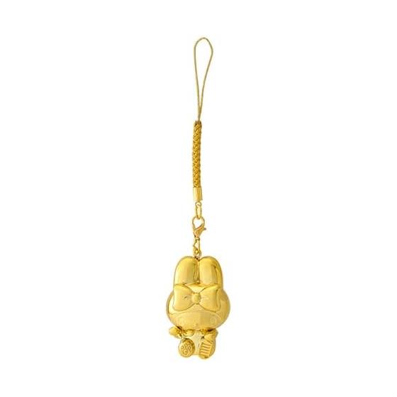 Брелок-накладка на ремень Sanrio Gold Pika Netsuke My Melody 341801