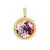 European & American Hip Hop Photo Necklace - Customizable Pendant for Women