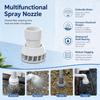 Rotatable Outlet Aquarium Filter Screen 20/25/32mm Aquarium Water Spray Head  Fish Tank Plumbing
