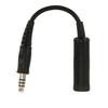 Military/civilian Wiring Adapter for Comtac Sordin TCI TAC Sky WADSN OPSCORE EARMOR OPSMEN ARMORWERX Etc.