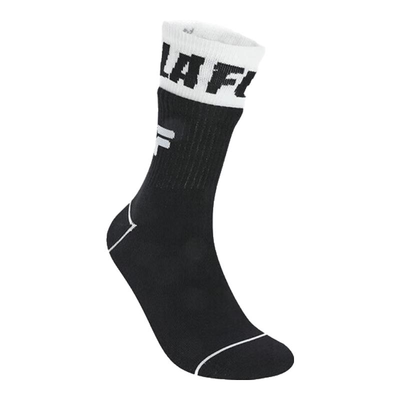 FILA FUSION Couple s Color Block Athletic High Socks S