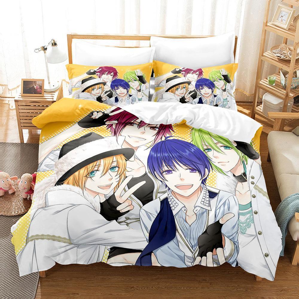 

Новый 3D-принт аниме Marginal #4 Комплект постельного белья для мальчиков и девочек Twin Queen King Size Пододеяльник Наволочка Кровать для мальчиков Взрослый Домашний Текстиль EU Twin 135x200cm