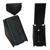 Furniture Angle Bracket 27x27x20 Komandorek Bracket with Flap BLACK (01) 100 PCS