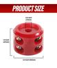 Winch Stopper,Winch Cable Hook Stopper Rubber Rope Line Saver Winch Cable Hook Rubber Stopper for Synthetic Winch Rope