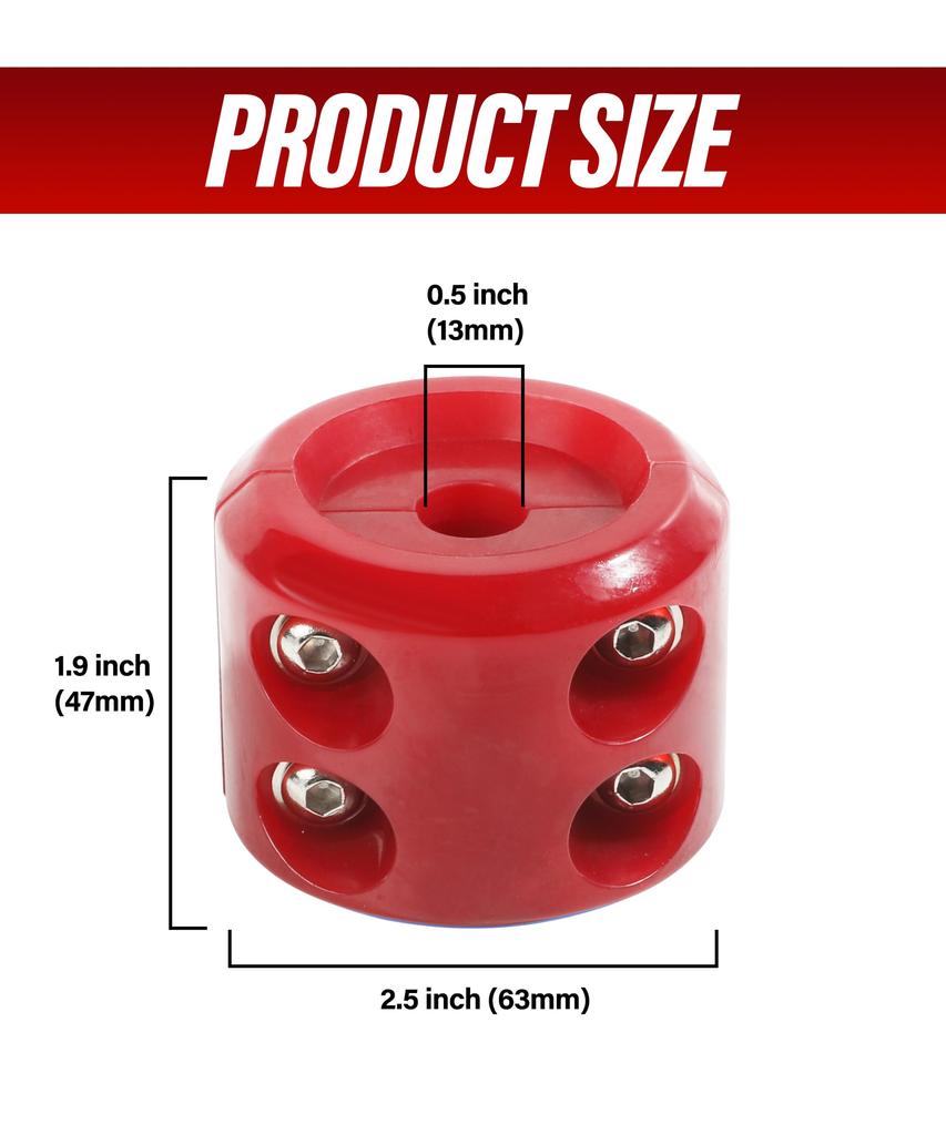 Winch Stopper,Winch Cable Hook Stopper Rubber Rope Line Saver Winch Cable Hook Rubber Stopper for Synthetic Winch Rope