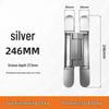 Invisible Adjustable Silent Hinge for Concealed Folding Doors