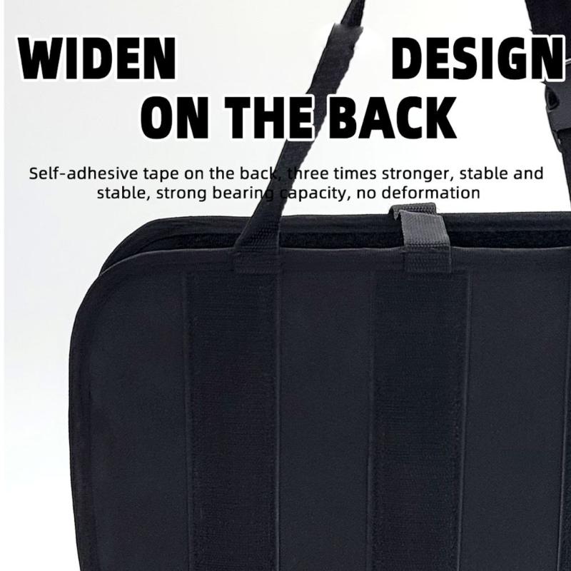 Portability Charging Cable Organizers With Modifiable Strap Durability Fabric For Electric Vehicle Accessories