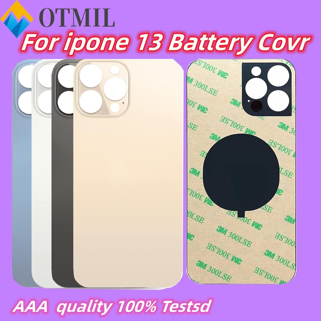 

CE большое отверстие для аккумулятора, отверстие для камеры, корпус задней двери для iPhone 13 Pro Max 13 Mini Back с ремонтом логотипа