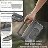 Cordless Electric Lunch Box for Adults 1.6L Portable Heated Food Warmer Rechargeable Stainless Steel Automatic Keep Warm for Office Truck Camping