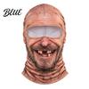 Realistic Face Balaclava Old Man Ski Masque Winter Funny Full with Coverage Masque Neck Coverage Pattern Cosplay Costume for Skiing Snowboarding