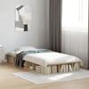 VidaXL Bed Frames Sonoma Oak 90x190 Cm Engineered Wood, Bed, Storage Bed, Single Bed Frame, Single Bed, Furniture 3280526
