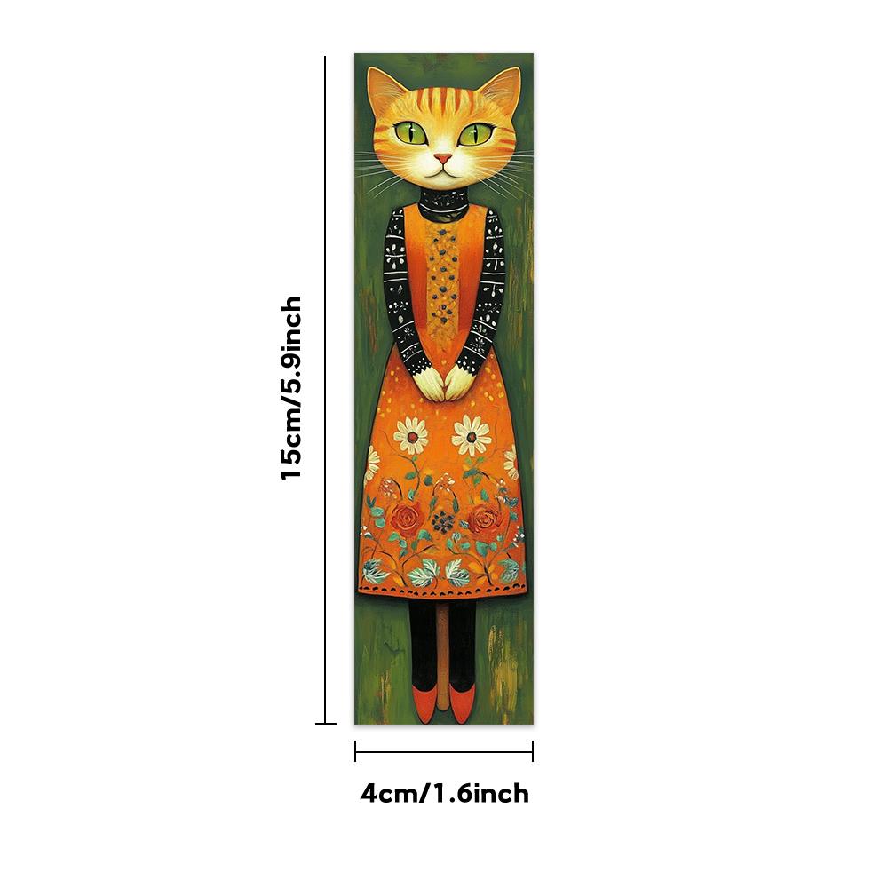 32 pièces, Marque-pages chat portant des vêtements, saison de la rentrée scolaire, Noël, Halloween, convient aux enseignants, aux lecteurs et aux anniversaires