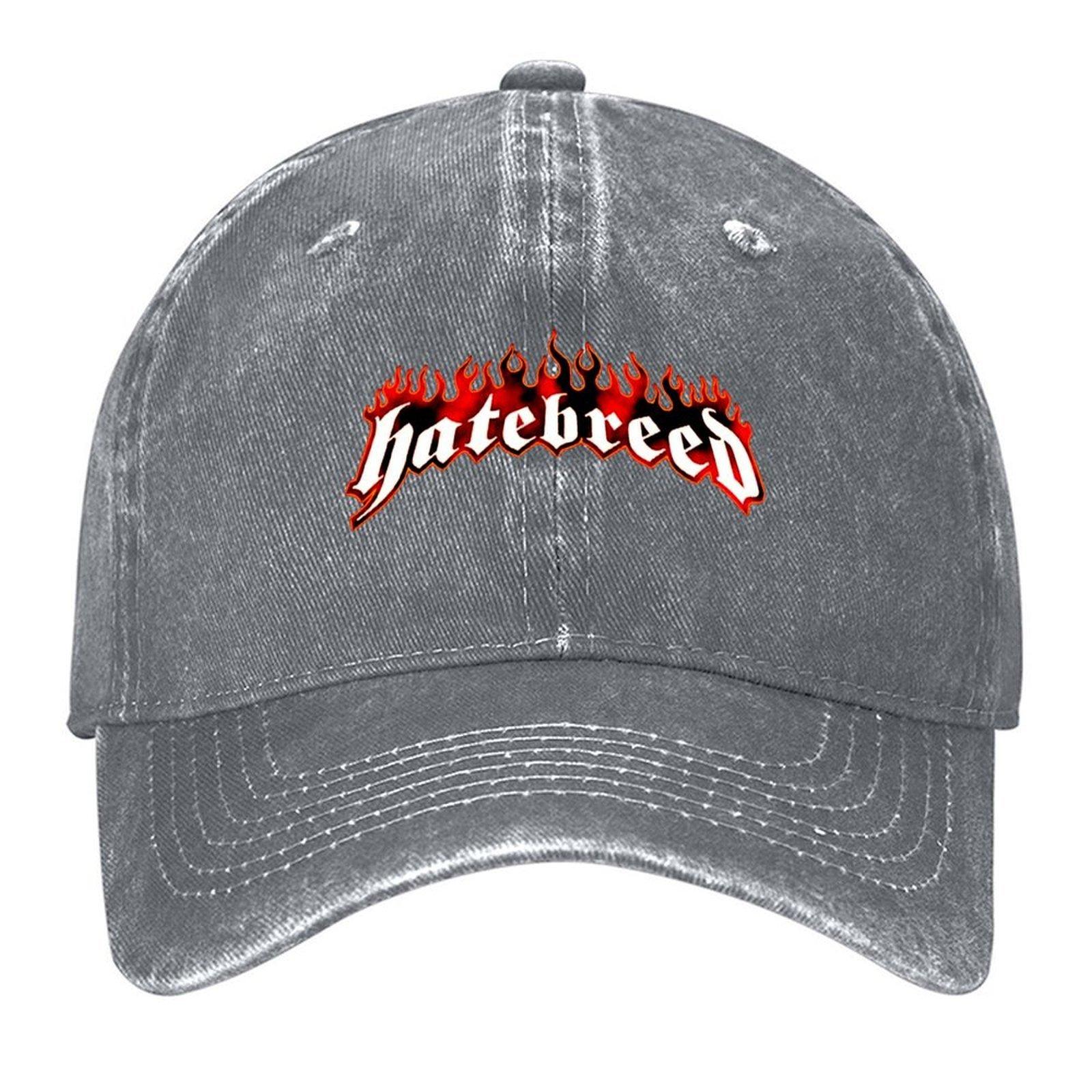 hatebreed band rock metal best of logo Baseball Cap Christmas Hat Luxury Cap Luxury man cap party Hat Unisex Luxury Brand Women s