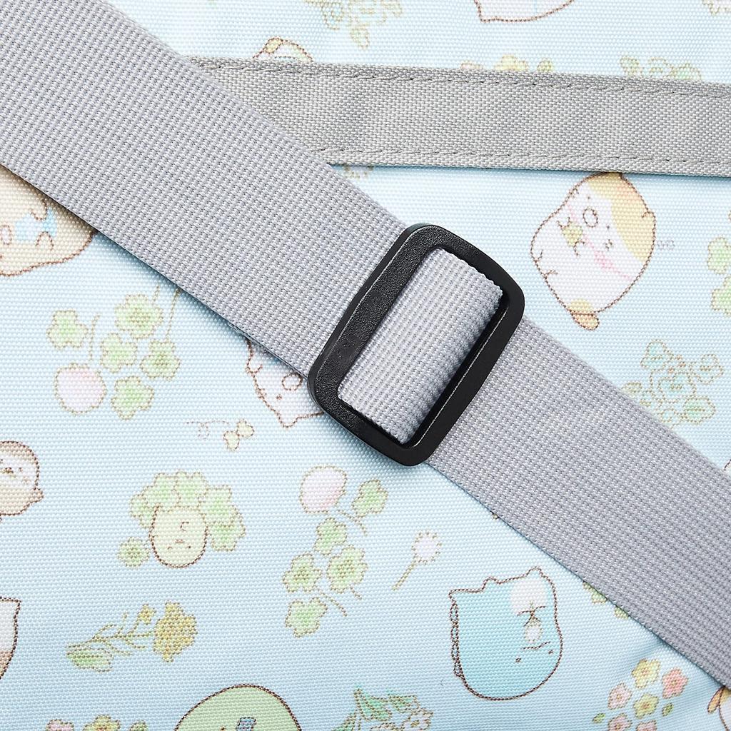 [Titelrolle] Sumikkogurashi Boston Tasche, Reise, Großes Fassungsvermögen 40L, Geeignet für ein oder zwei Nächte, Inklusive Schultergurt, 2-Wege, Limette, Größe F