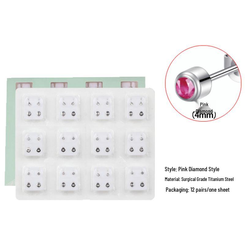 Dahuang Qiang Stainless Steel Artistic Retro Ear Piercing Tool