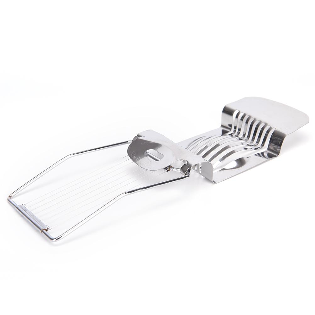 1pcs Egg Slicer Stainless Steel Boiled Egg Slicer Section Cutter Mushroom Tomato Cutter For Cooking Tool