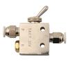 Mechanical Pneumatic Valve TAC231V 2 Position 3 Way with 6mm Connector Designed for Pneumatic Signal Reversing