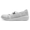 Versatile Comfortable Low-Top Casual Shoes Women Sneaker Light-Gray 158871-LTGY