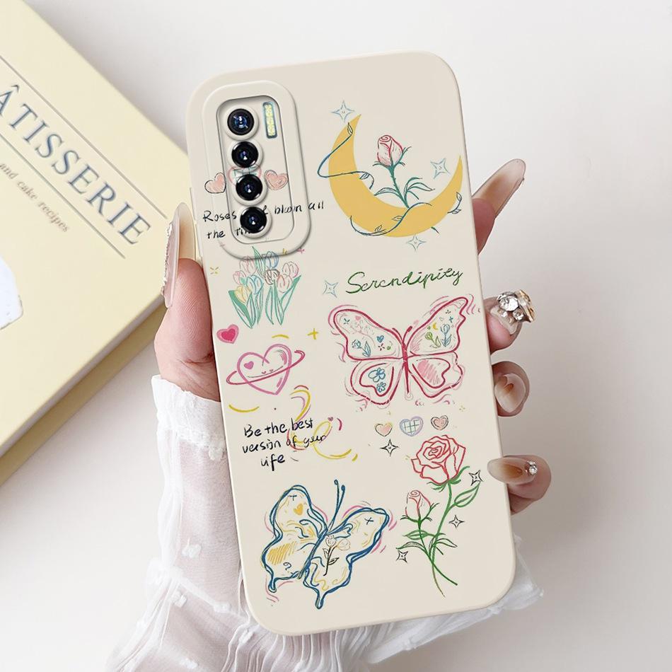 For Tecno Camon 17 Pro 17P 17 Phone Case Camon17 Camon17P 17Pro CG6 CG7 CG8 Cute New Design Soft Silicone Plain Shockproof Cases