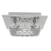 Faux Crystal LED Ceiling Lamp 3 Color Temperature Flush Mount Light Compact Ceiling Lamp  Corridor