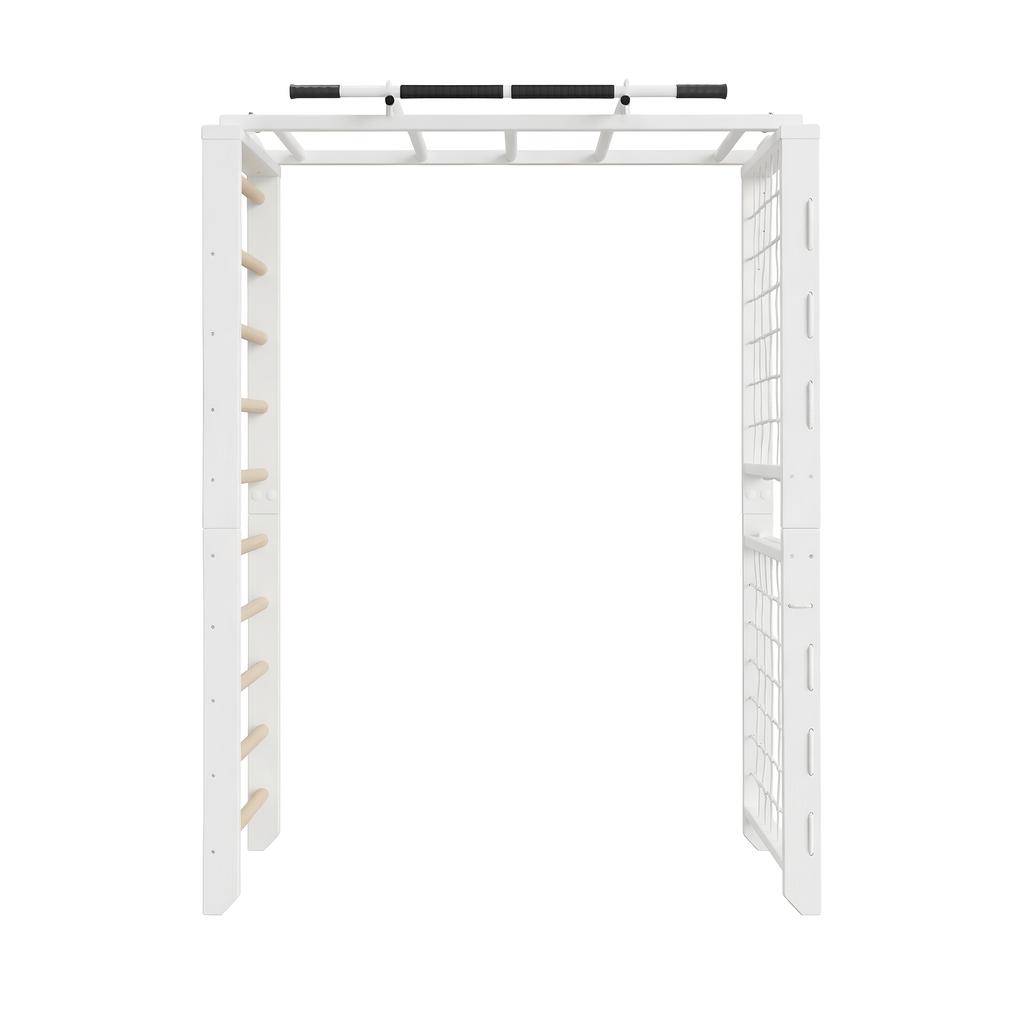 Wall Bars With Climbing Net And Metall Pull Up Bar