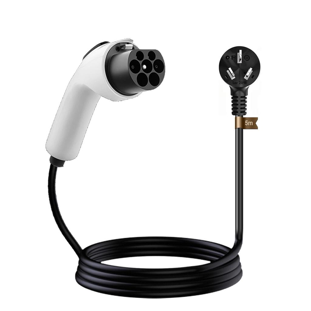 Încărcător Portabil pentru Vehicule Electrice 16A/32A - 3.5/7kW Pistolet de Încărcare Fără Împământare pentru Mașini cu Energie Nouă