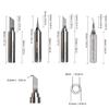 Efficient Soldering Iron Tip for 936 937 Stations Featuring Leadfree Plating Stainless Steel Constructio High Hardness