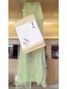 Green Pavilion Gazebo: Chinese-Style Outdoor Mesh Fabric for Kindergarten and Garden Decor
