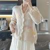 Autumn 2025 Women's Versatile Color Block Long Sleeve Sweater