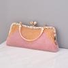 2025 Luxury Design Diamond Splicing Beads Women Evening Clutch Bag Lady High End Party  Handbag Wedding Shoulder Crossbody Bag
