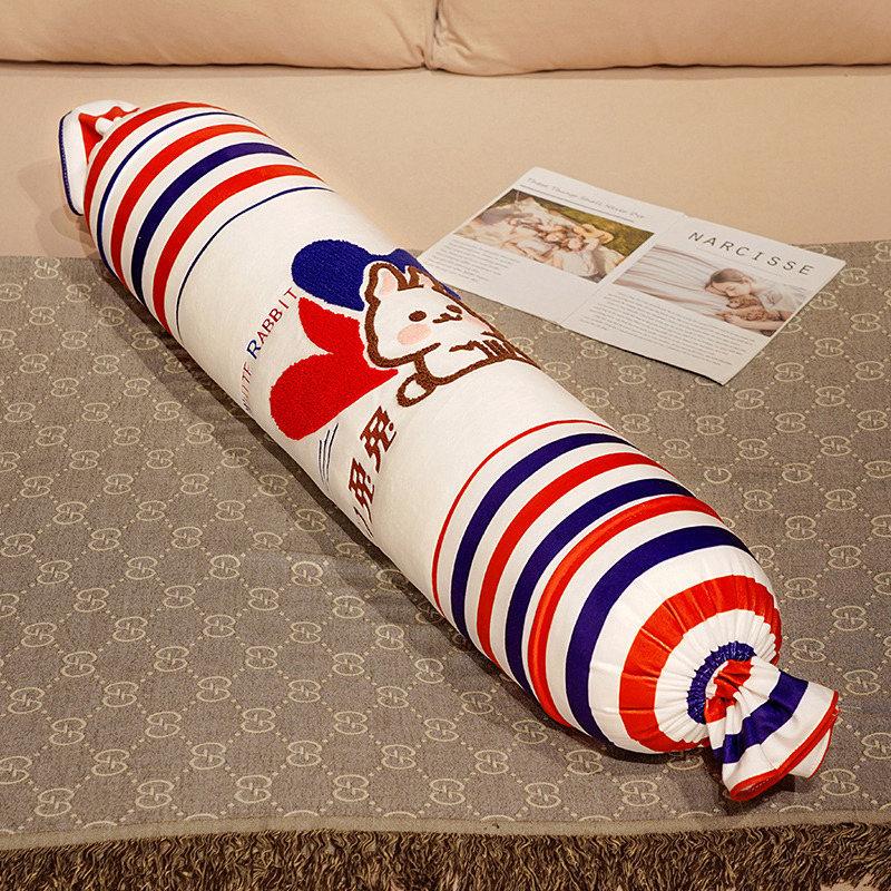 

Cartoon Tutu Candy Cylindrical Throw Pillow Plush Toy Home Sofa Pillow Cushion Girl Leg Pillow Can Be Removed And Washed 60cm（0.4kg）