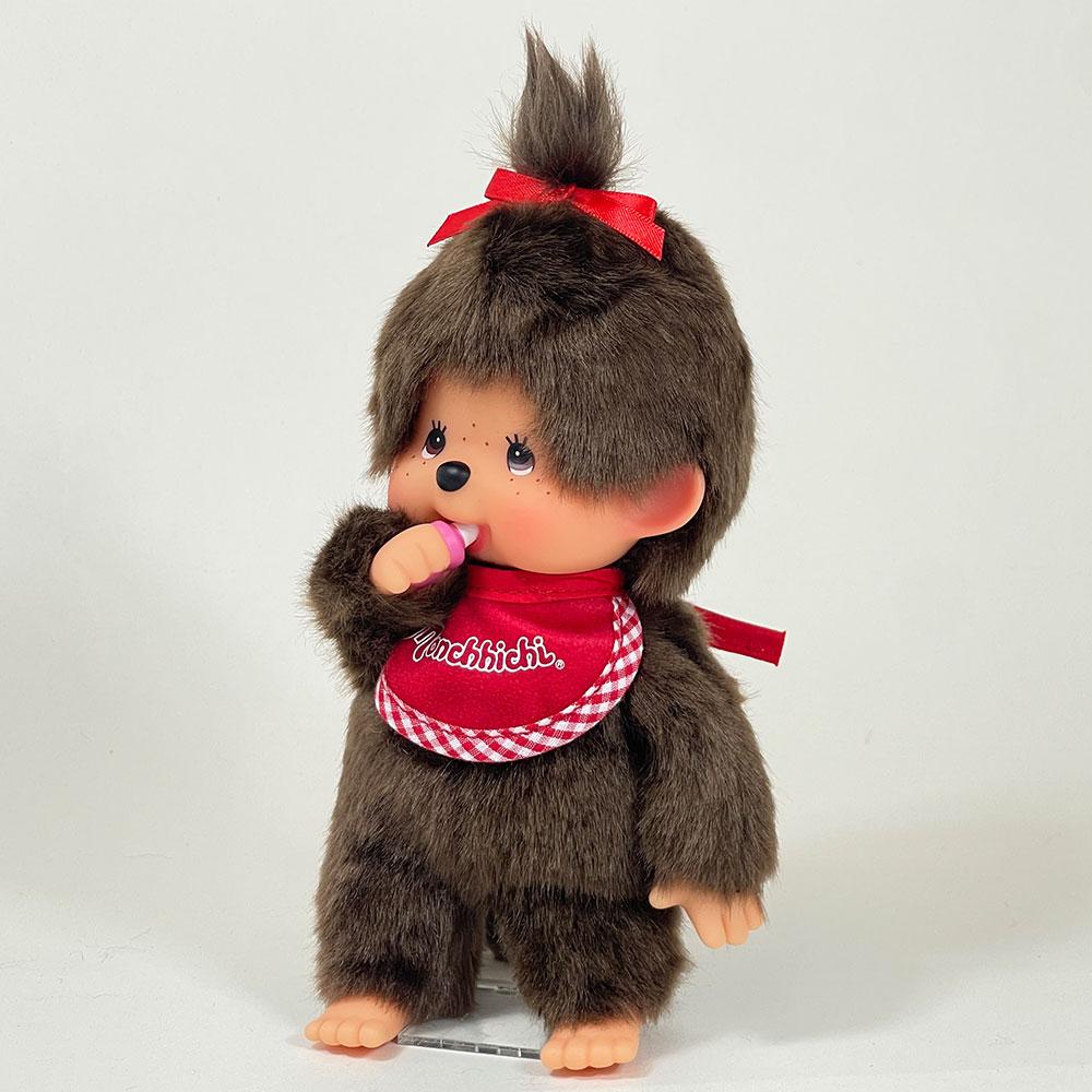 Monchhichi Plush Toy Premium Standard BrownS Size Girl(21.5cm) Segiuchi Gift Present Item Large Monkey Cute Character