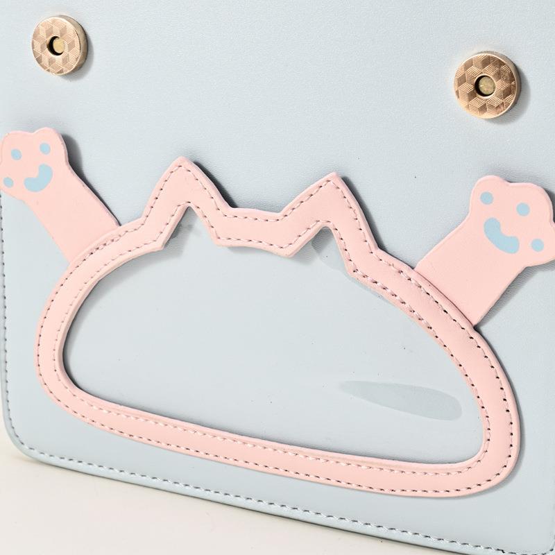 Schoolbag Student Shoulder Uniform Bag 1way Handheld Crossbody Bag Soft Girl Bow Small Backpack Japanese Girl JK College Bag