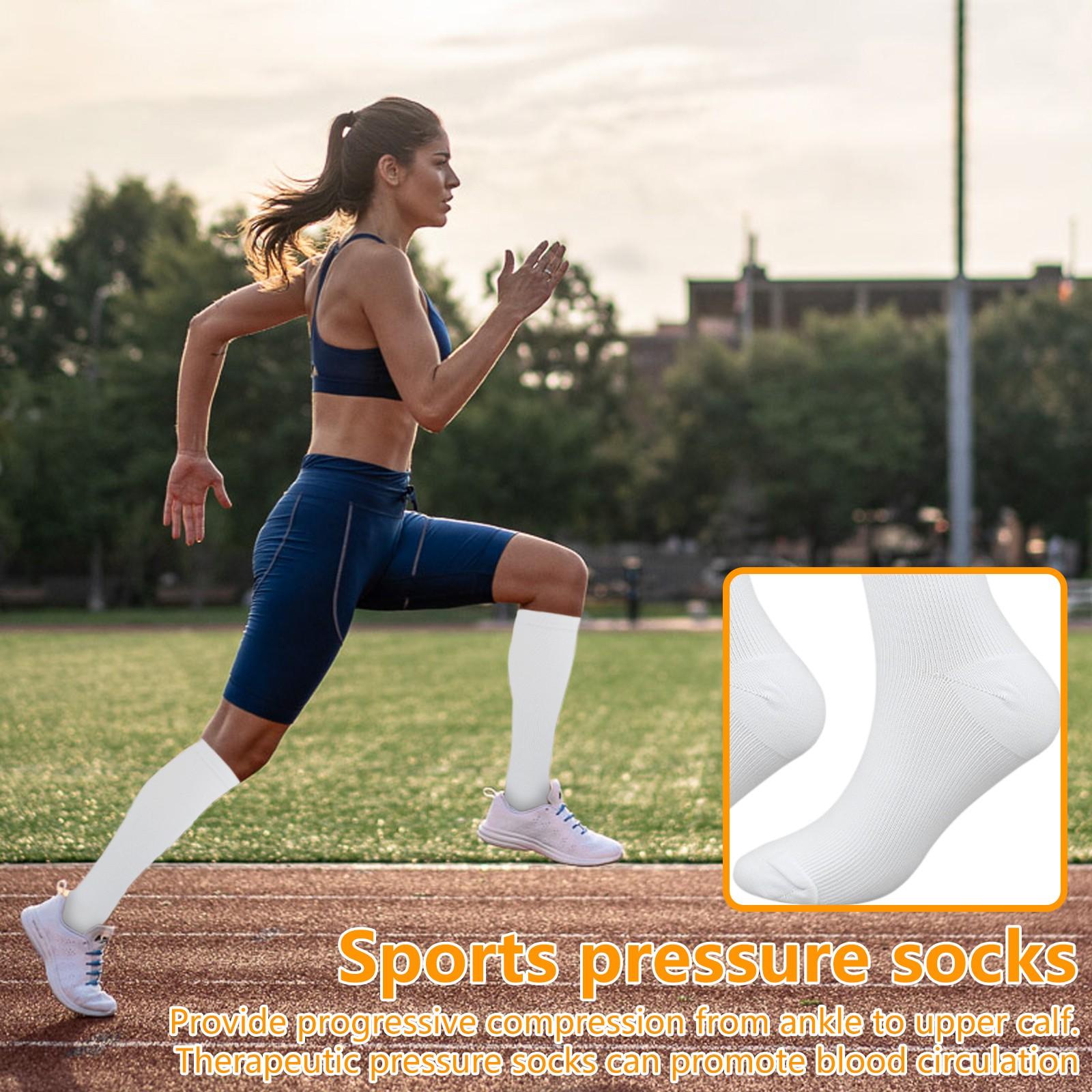 

3 Pairs Of Men s and Women s Sports Pressure Socks, Compression Sport Socks,Suitable for Outdoor Fitness, Cycling, and Running One Size