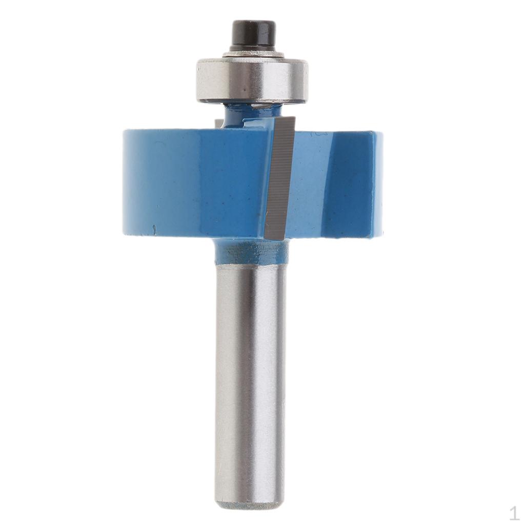 Straight Rod Flush Trim Router Bit 6mm Diameter
