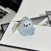 Cute Luminous Little Ghost Keychain With Glow In Dark Effect And Lovely Design Perfect For Halloween Gifts Backpack Pendant