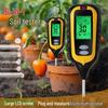 Six-in-One Soil Tester: Moisture, Fertility, Temperature, pH, and Humidity Meter.