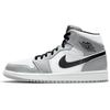 Air 1 Mid Smoke Grey Men Sneakers Light-Smoke-Grey Black White 554724-092