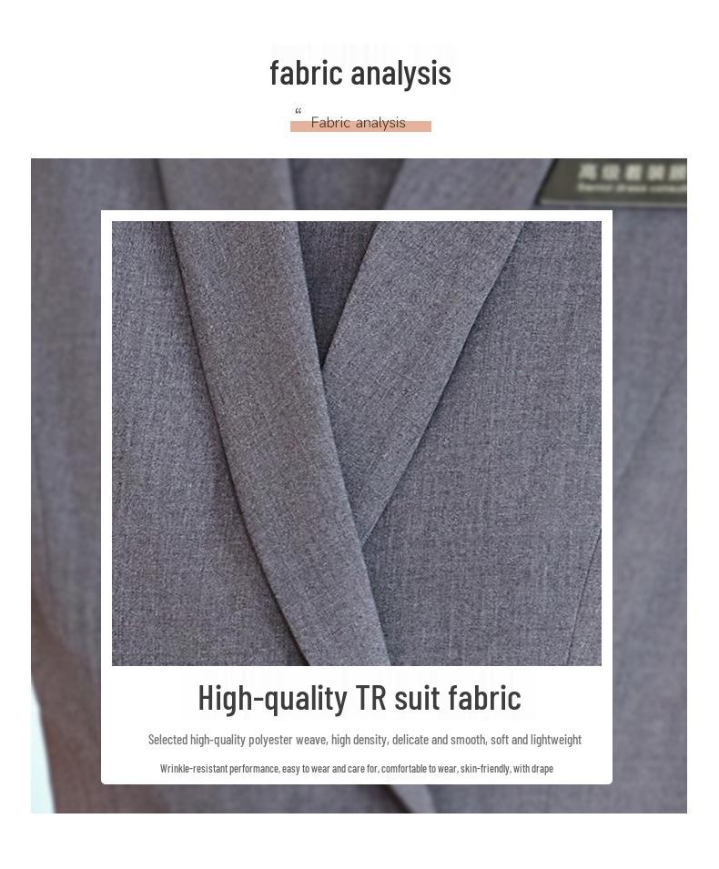 Women's Summer Suit Dress Set: Formal Two-Piece for Interviews & Office