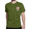 Umbrella Corp Corporations Video Game T Shirts Pure Cotton Humor TShirt Pharmaceuticals Corporation Tee Shirt Clothes Graphic