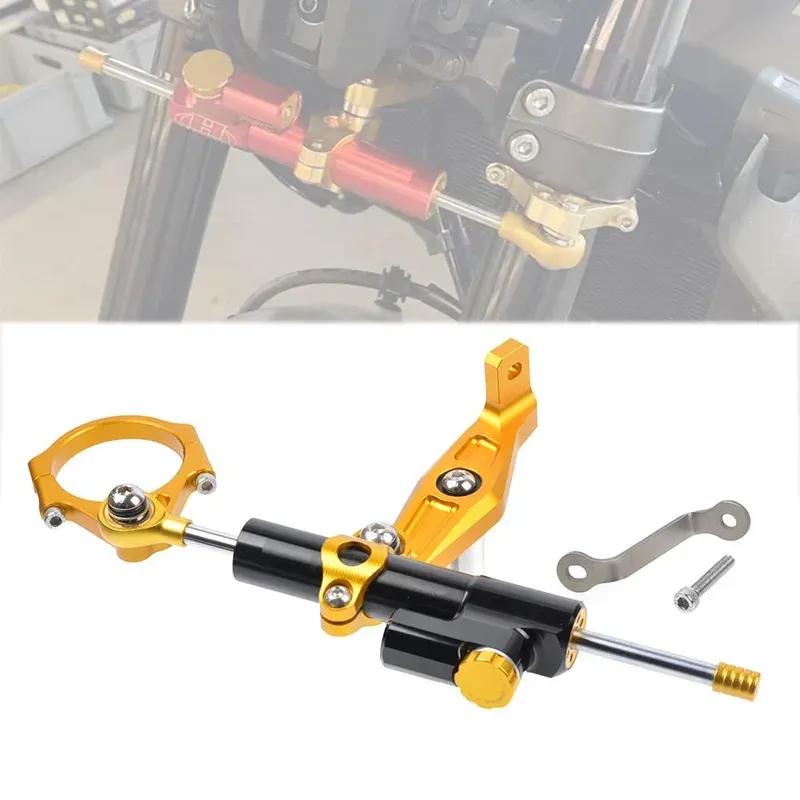 Motorcycle Steering Damper Bracket Stabilizer For yamaha mt09 mt09 sp    2024 Stabilize Safety Control