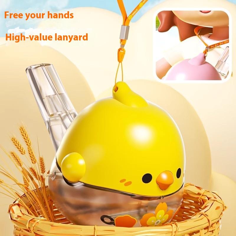 Cartoon Water Bird Shape Water Whistles Clear Whistle Toy Mouth Muscle Training Whistle Parent-Child Interaction Toy For Kids