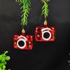 2PC Santa Claus Kids Gifts Christmas Hanging Decoration Party Supplies Xmas Baubles Festival Multiple Options Available