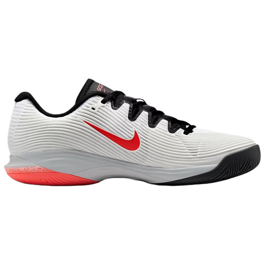 Nike Vapor 12 White/Wolf Grey/Hot Lava Men Sneakers Black IB2534-100