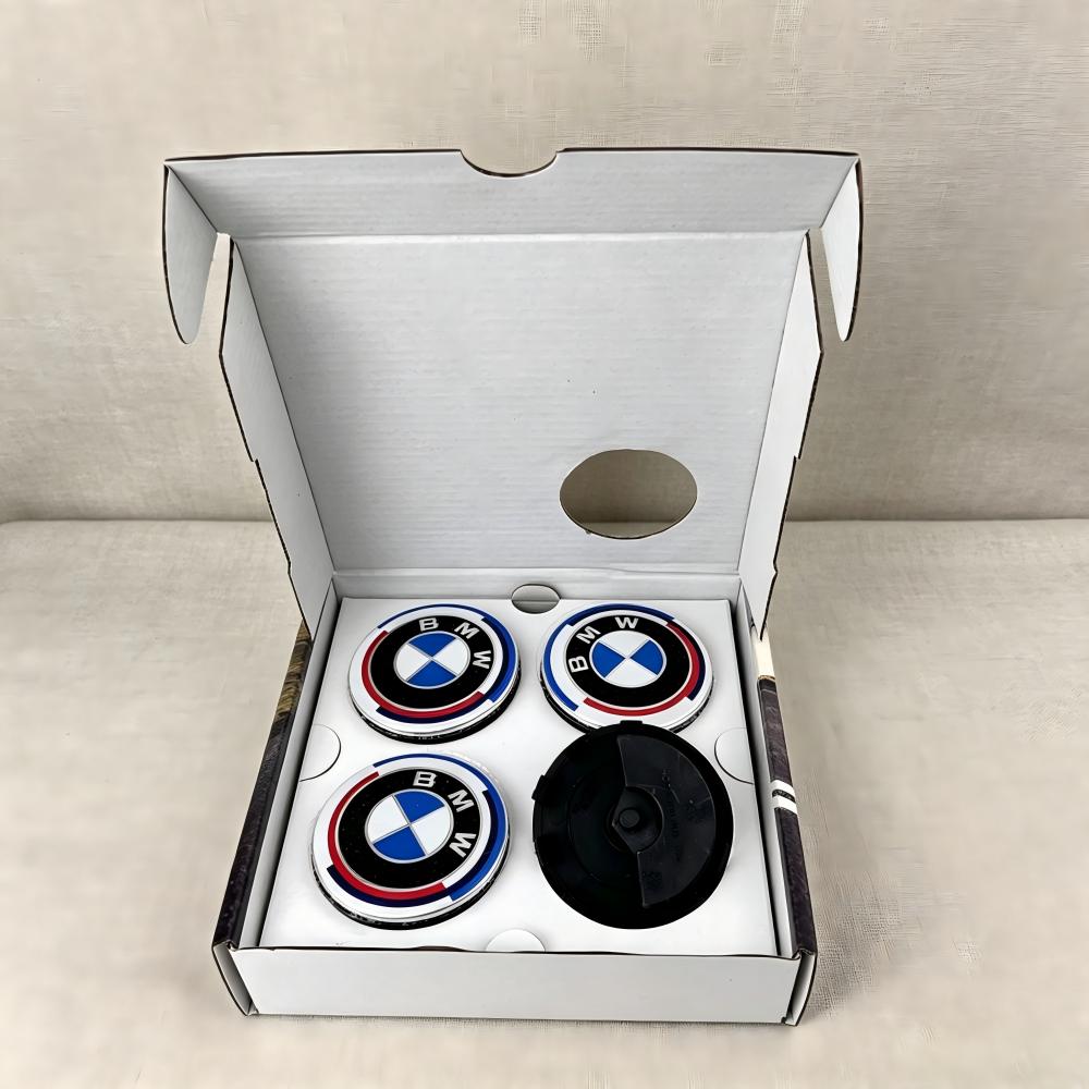 For BMW M 4Pcs/set 68MM 56MM Floating Wheel hub modification Center Cap For BMW M E36 E39 E46 E60 E90 E90 F10 F30 G20 G21 G30 G11 F15 X5 OK1